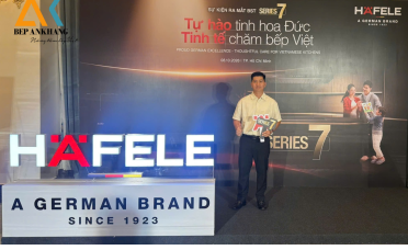 Bếp An Khang vinh dự tham gia sự kiện Hafele - BST Series 7 tổ chức